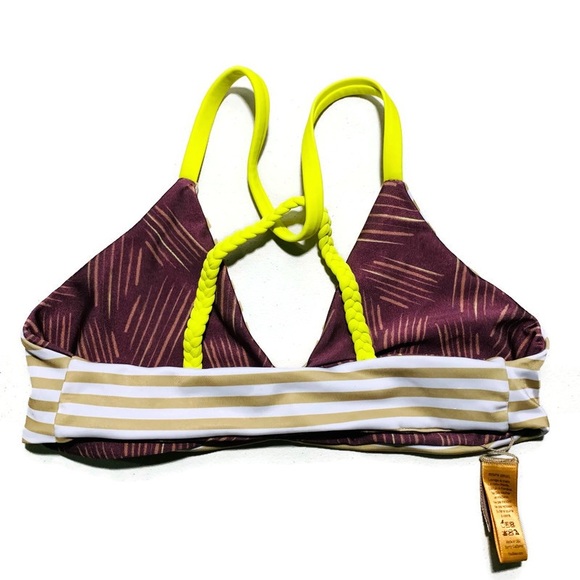 Seea Capitola Reversible Swim Bikini Top Size Small - Picture 11 of 15